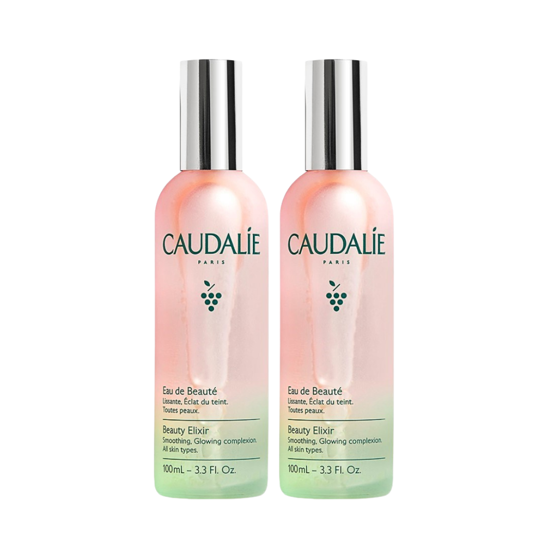 CAUDALIE Queen Pack : Eau de Beauté Complexion Radiance Beauty Elixir 100ml x 2