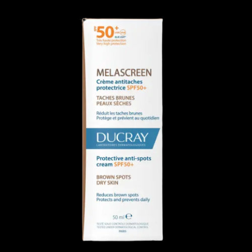 DUCRAY MELASCREEN UV Anti-Spot Protective Cream SPF50+ - 50ml - ClairSkincare