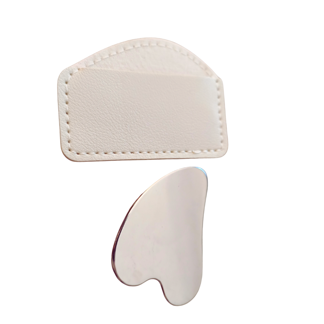 Stainless Steel Gua Sha Tool – Sculpt, Lift & Revitalize Your Skin