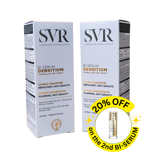 SVR Densitium Bi-Serum Duo Pack: Bi-Serum Intensive Nutrition and Density 2x15ml (x2)