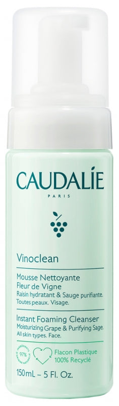 CAUDALIE Vinoclean Fleur de Vigne Nettoyant Moussant Instantané 150 ml