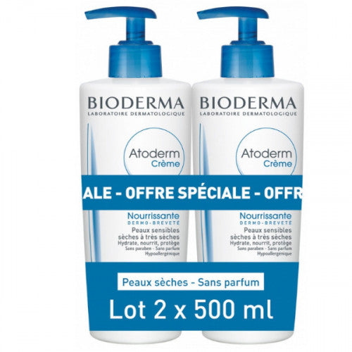 ATODERM Nourishing Cream - Pack of 2x500ml
