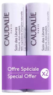 CAUDALIE Vinotherapist Lip Care Pack - 2 x 4.5g - Special Offer