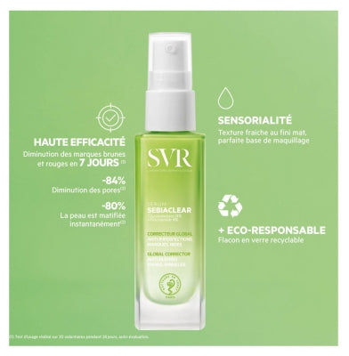 SVR Sebiaclear Sérum Correcteur Global 30 ml